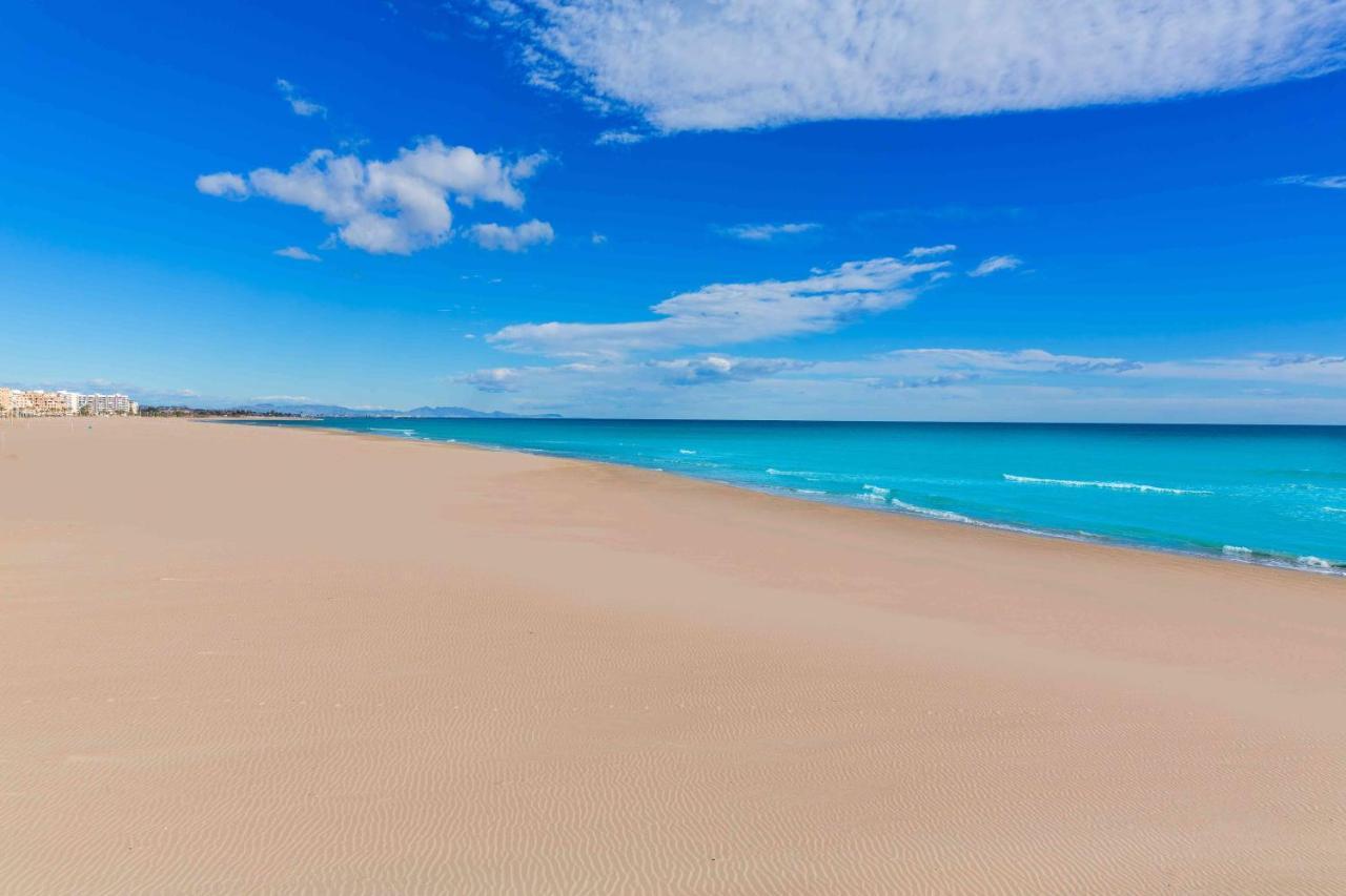 Del Mar 1C - New Beach First Floor One Bed Flat Sagunto Eksteriør billede